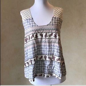 NWOT 19 Cooper‎ Alannis Crochet Top Stitch Fix, Sm